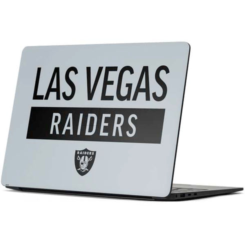 NFL Las Vegas Raiders Silver Performance Series Surface Laptop 7 15in Skin