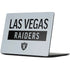 NFL Las Vegas Raiders Silver Performance Series Surface Laptop 7 15in Skin