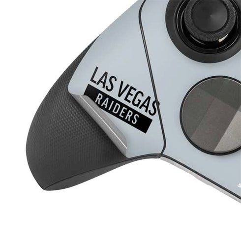 NFL Las Vegas Raiders Silver Performance Series Xbox Elite Wireless Controller Series 2 Skin