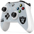 NFL Las Vegas Raiders Silver Performance Series Xbox One S All-Digital Edition Bundle Skin