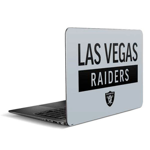 NFL Las Vegas Raiders Silver Performance Series Zenbook UX305FA 13.3in Skin