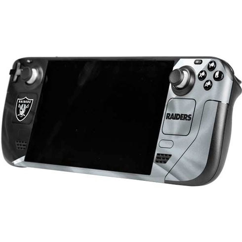NFL Las Vegas Raiders Steam Deck Handheld Gaming Computer OLED Skin