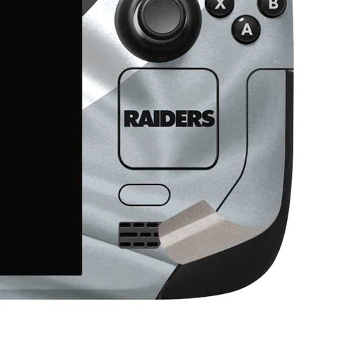 NFL Las Vegas Raiders Steam Deck Handheld Gaming Computer OLED Skin