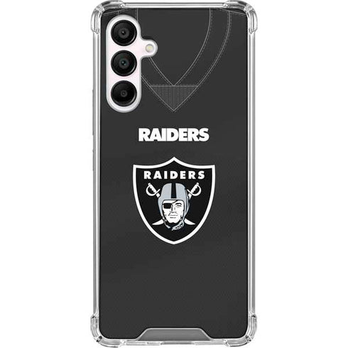 NFL Las Vegas Raiders Team Jersey Galaxy A16 5G Clear Case