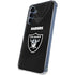 NFL Las Vegas Raiders Team Jersey Galaxy A35 5G Clear Case