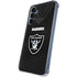 NFL Las Vegas Raiders Team Jersey Galaxy A55 5G Clear Case