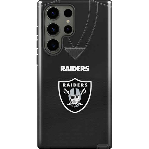 NFL Las Vegas Raiders Team Jersey Galaxy S23 Ultra Pro Case
