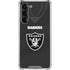NFL Las Vegas Raiders Team Jersey Galaxy S24 FE Clear Case