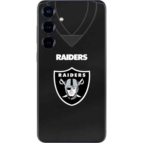 NFL Las Vegas Raiders Team Jersey Galaxy S25 Plus Skin