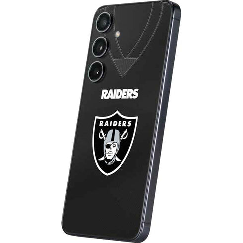 NFL Las Vegas Raiders Team Jersey Galaxy S25 Plus Skin