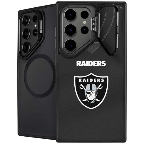 NFL Las Vegas Raiders Team Jersey Galaxy S25 Ultra Kickstand Case