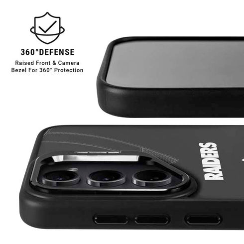 NFL Las Vegas Raiders Team Jersey Galaxy S25 Ultra Kickstand Case