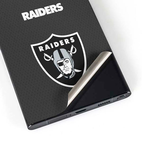 NFL Las Vegas Raiders Team Jersey Galaxy S25 Ultra Skin