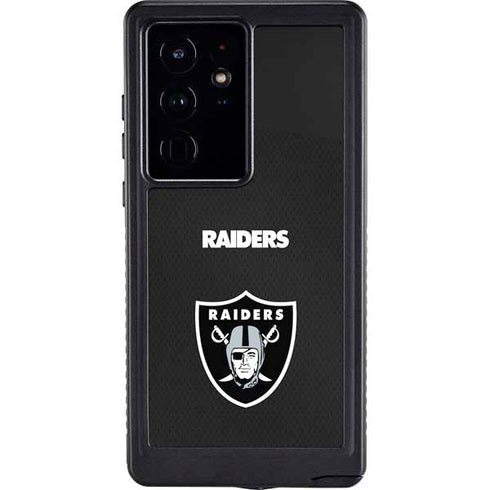 NFL Las Vegas Raiders Team Jersey Galaxy S24 Ultra Waterproof Case