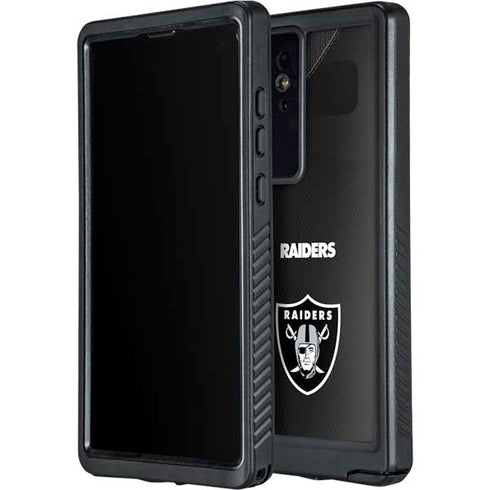 NFL Las Vegas Raiders Team Jersey Galaxy S24 Ultra Waterproof Case