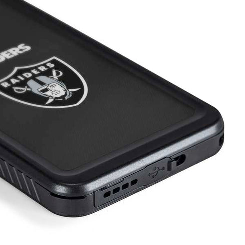 NFL Las Vegas Raiders Team Jersey Galaxy S24 Waterproof Case