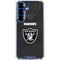 NFL Las Vegas Raiders Team Jersey Galaxy S25 Plus Clear Case
