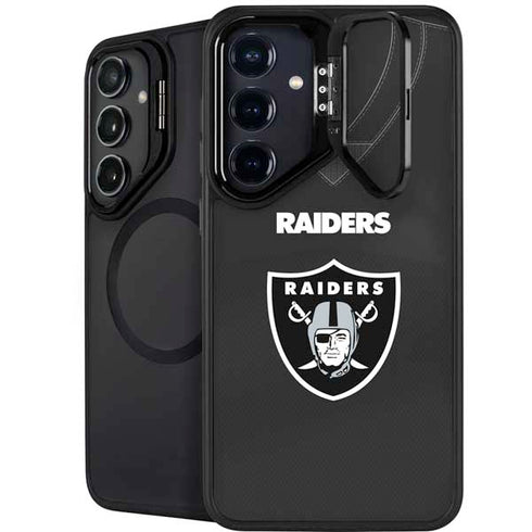 NFL Las Vegas Raiders Team Jersey Galaxy S26 Kickstand Case