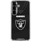 NFL Las Vegas Raiders Team Jersey Galaxy S26 Plus Clear Case