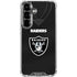 NFL Las Vegas Raiders Team Jersey Galaxy S26 Plus Clear Case