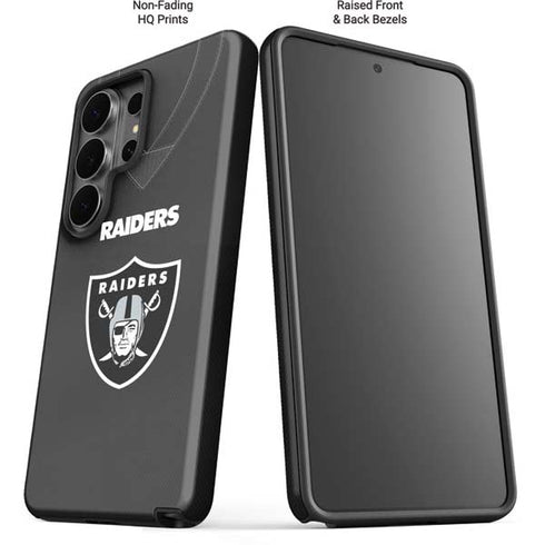 NFL Las Vegas Raiders Team Jersey Galaxy S26 Ultra Impact Case