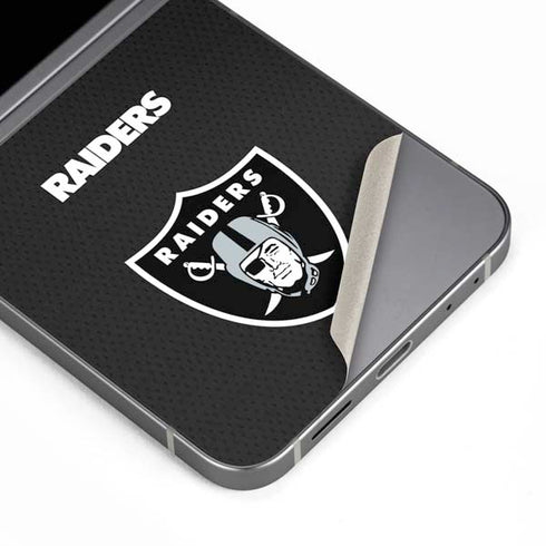 NFL Las Vegas Raiders Team Jersey Galaxy Z Flip6 Skin