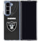 NFL Las Vegas Raiders Team Jersey Galaxy Z Fold5 5G Clear Case