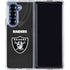 NFL Las Vegas Raiders Team Jersey Galaxy Z Fold6 Clear Case