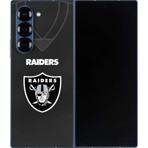 NFL Las Vegas Raiders Team Jersey Galaxy Z Fold6 Skin