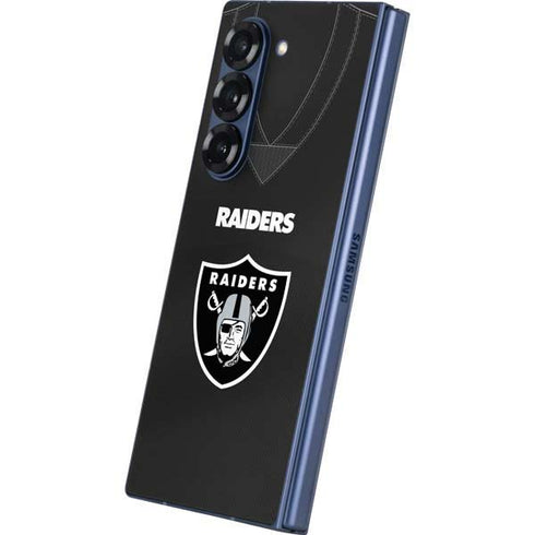 NFL Las Vegas Raiders Team Jersey Galaxy Z Fold6 Skin