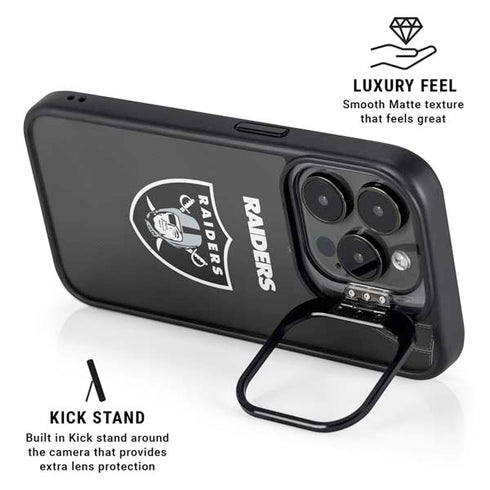 NFL Las Vegas Raiders Team Jersey iPhone 13 Pro Max Kickstand Case