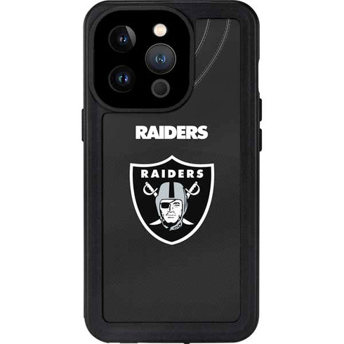 NFL Las Vegas Raiders Team Jersey iPhone 15 Pro Waterproof Case