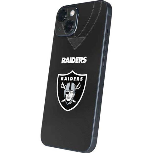 NFL Las Vegas Raiders Team Jersey iPhone 15 Skin