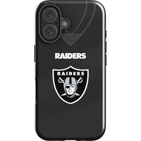 NFL Las Vegas Raiders Team Jersey iPhone 16 Impact Case