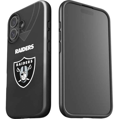 NFL Las Vegas Raiders Team Jersey iPhone 16 Impact Case