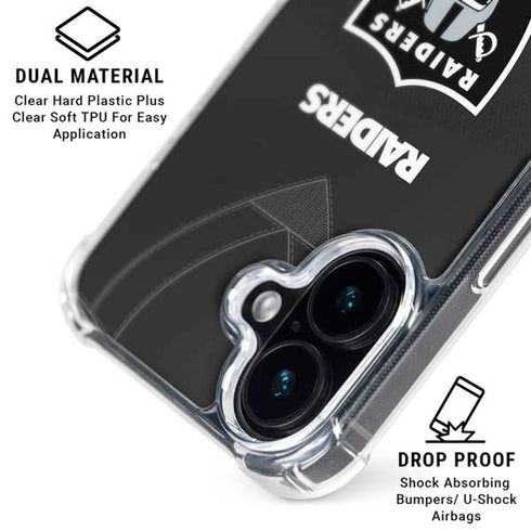 NFL Las Vegas Raiders Team Jersey iPhone 16 MagSafe Case