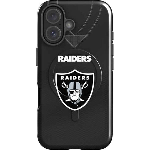 NFL Las Vegas Raiders Team Jersey iPhone 16 Magsafe Impact Case