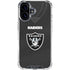 NFL Las Vegas Raiders Team Jersey iPhone 16 Plus Clear Case