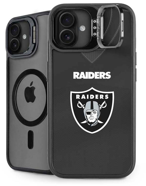 NFL Las Vegas Raiders Team Jersey iPhone 16 Plus Kickstand Case