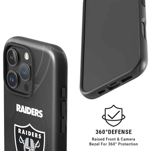 NFL Las Vegas Raiders Team Jersey iPhone 16 Pro Magsafe Impact Case