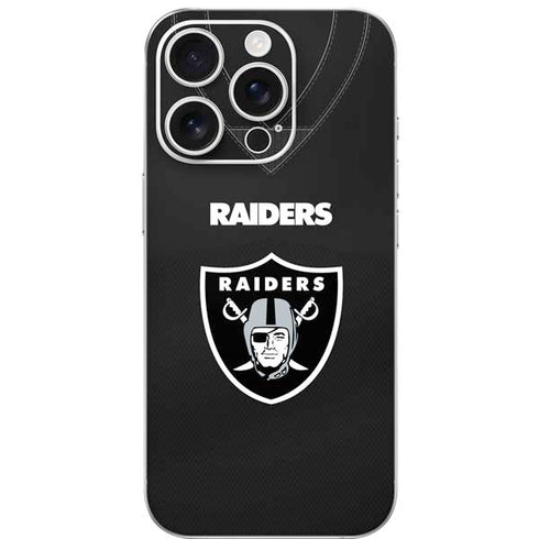 NFL Las Vegas Raiders Team Jersey iPhone 16 Pro Skin