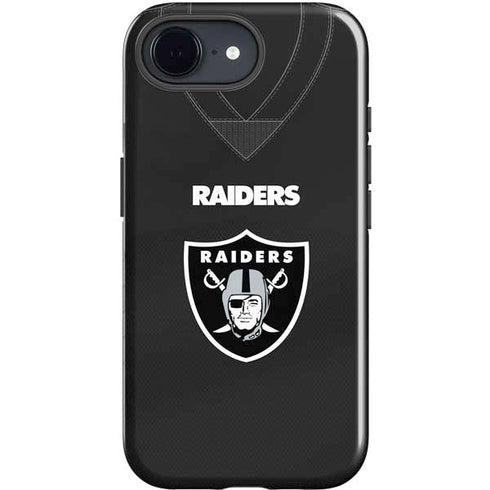 NFL Las Vegas Raiders Team Jersey iPhone 16e Impact Case