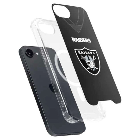 NFL Las Vegas Raiders Team Jersey iPhone 16e MagSafe Case
