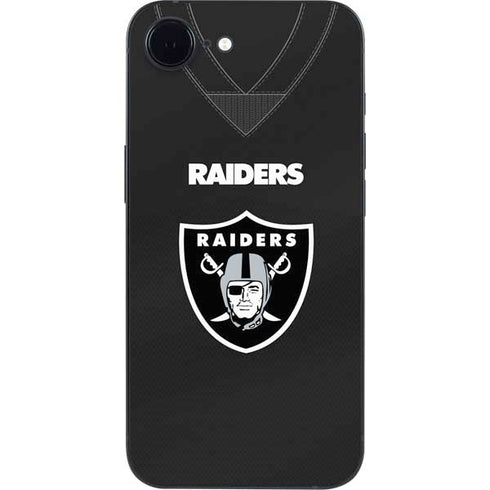 NFL Las Vegas Raiders Team Jersey iPhone 16e Skin