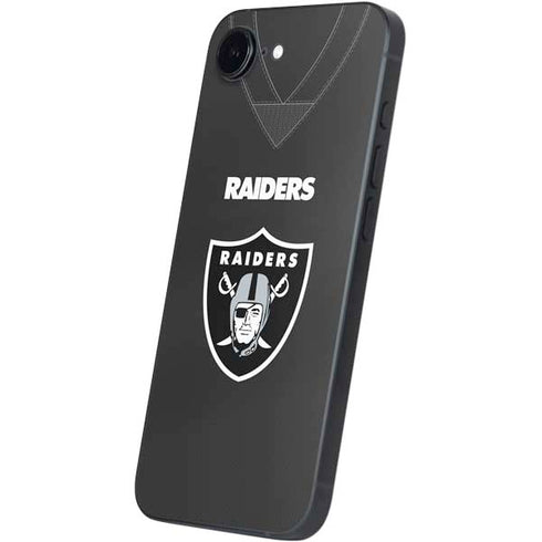 NFL Las Vegas Raiders Team Jersey iPhone 16e Skin