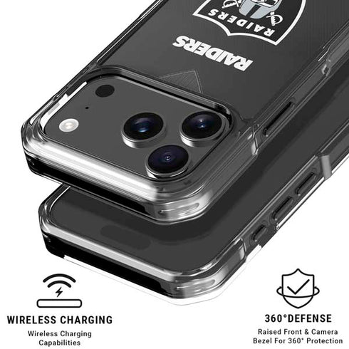 NFL Las Vegas Raiders Team Jersey iPhone 18 Pro Clear Case