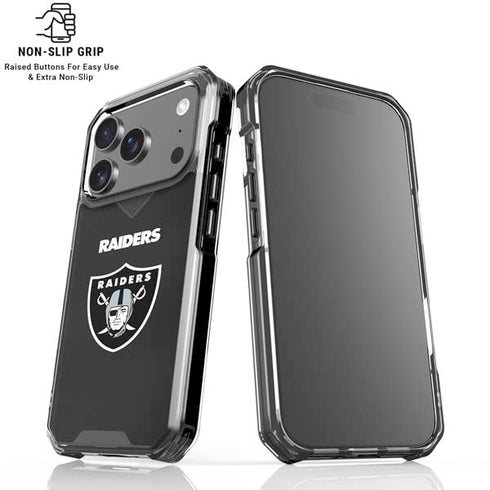 NFL Las Vegas Raiders Team Jersey iPhone 18 Pro Clear Case