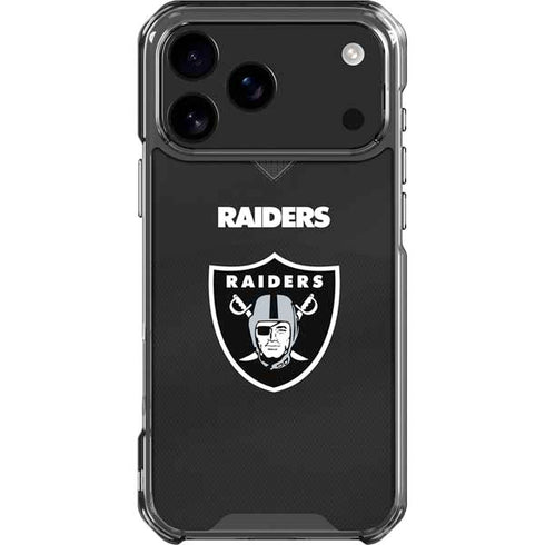 NFL Las Vegas Raiders Team Jersey iPhone 18 Pro Max Clear Case