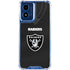 NFL Las Vegas Raiders Team Jersey Moto G 5G (2024) Clear Case