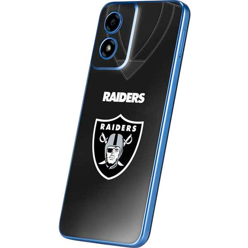 NFL Las Vegas Raiders Team Jersey Moto G Play 4G (2024) Skin